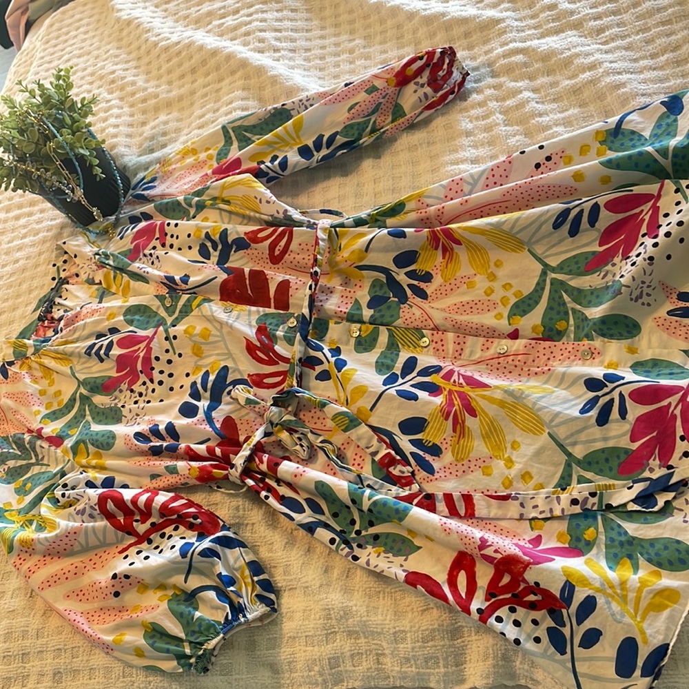 Zara Women’s Casual Floral Dress